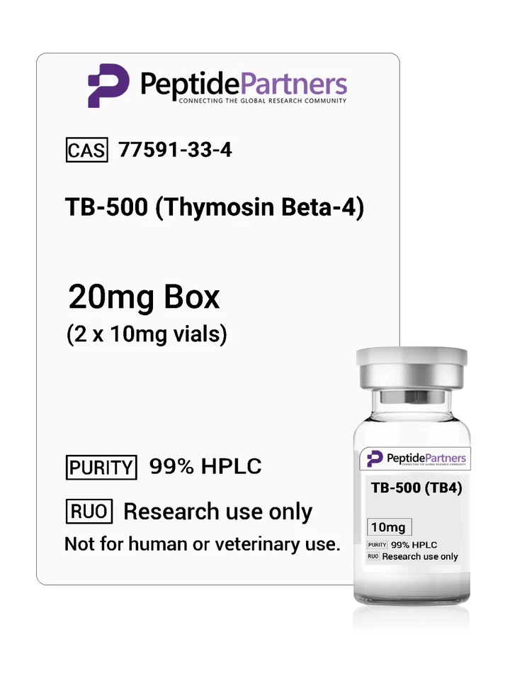TB20_2_10_SH07_720x TB-500 TB4 Kit 10mg Vial 3mL - Peptide Partners Research Grade