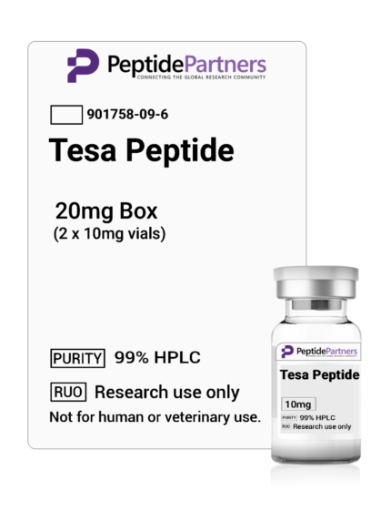 Tesamorelin 10mg Vial 3mL - Peptide Partners Research Grade